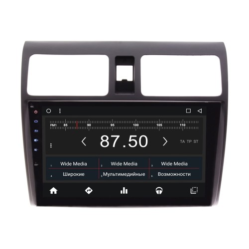 Штатная магнитола Suzuki Swift 2004 - 2010 Wide Media WM-CF3039NB-1/16