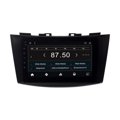 Штатная магнитола Suzuki Swift 2010 - 2015 Wide Media WM-CF3176NB-1/16
