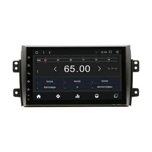 Штатная магнитола Suzuki SX4 2007 - 2013 Wide Media WM-CF3028NB-1/16