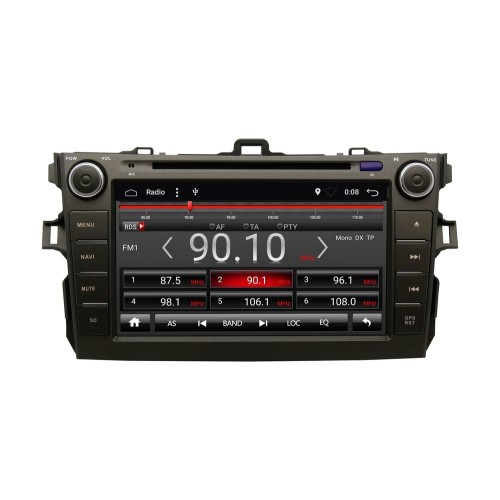 Штатная магнитола Toyota Corolla 2006 - 2013 Wide Media WM-VS8A105NB-2/32