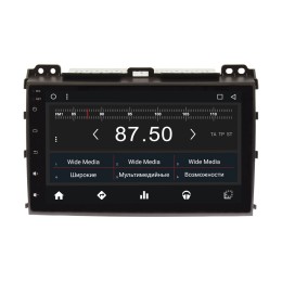 Штатная магнитола Toyota Land Cruiser Prado, Lexus GX 2002 - 2009 Wide Media WM-CF3017NB-1/16