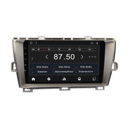 Штатная магнитола Toyota Prius 2009 - 2015 Wide Media WM-CF3139NB-1/16 (правый руль)