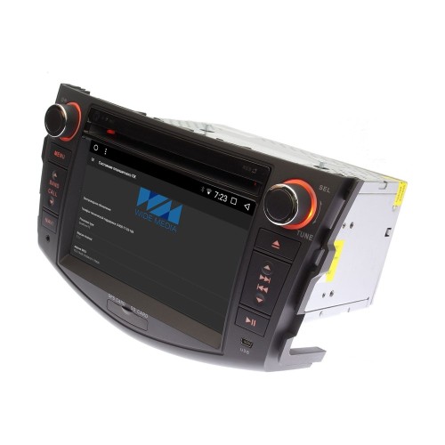 Штатная магнитола Toyota RAV4 2005 - 2013 Wide Media WM-VS7A106NB-2/32