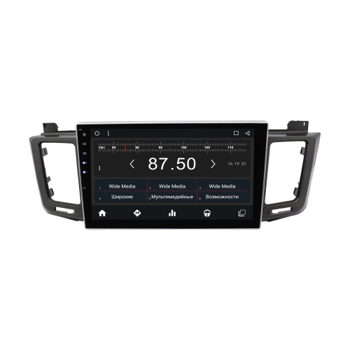 Штатная магнитола Toyota RAV4 2013 + Wide Media WM-CF3002NB-1/16
