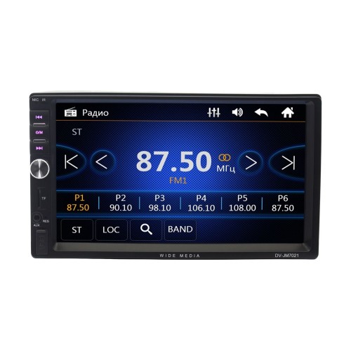 Универсальная бездисковая станция 2 din Wide Media DV-JM7021