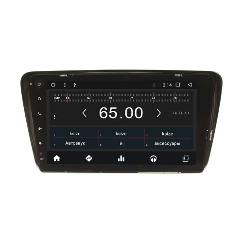 Штатная магнитола Wide Media WM-KR1019MA для Skoda Octavia III (A7) 2013-2017 Android 6.0.1