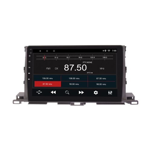 Штатная магнитола Wide Media MT1035MF для Toyota Highlander (U50) 2014-2019 на Android 6.0.1