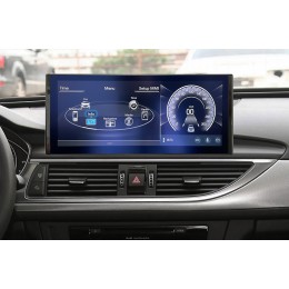Штатная магнитола Farcar AU3010 8/128 ГБ для Audi A6 С7 HN +R 2012-2015 на Android 14.0