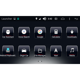 Интерфейс на Android CarMedia VAN- LEX-RX для Lexus RX