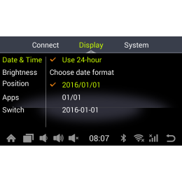 Интерфейс на Android CarMedia VAN-MIB2-2017 для VOLKSWAGEN