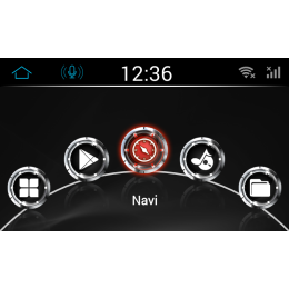Интерфейс на Android CarMedia VAN-MZD-2017 для Mazda