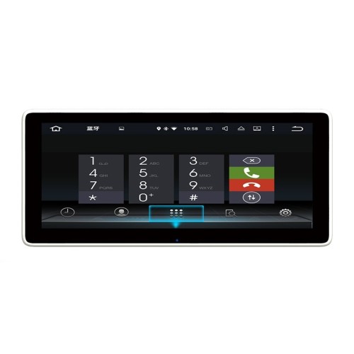Штатная магнитола CarMedia HLA-8509GB для Mercedes C-class w204 2011 - 2019 на Android