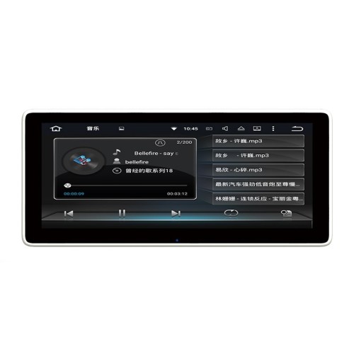 Штатная магнитола CarMedia HLA-8509GB для Mercedes C-class w204 2011 - 2019 на Android