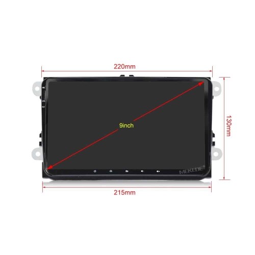 Штатная магнитола CarMedia MKD-9613-P6 для Seat Altea I, Leon II, Alhambra II на Android 10.0