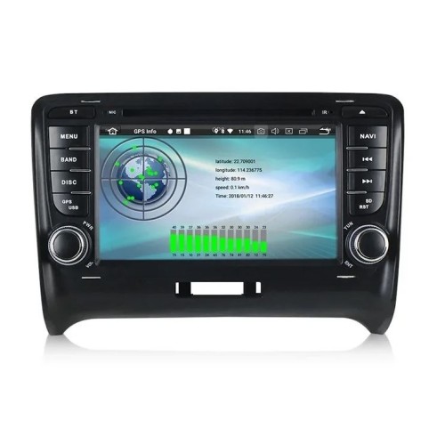 Штатная магнитола CarMedia MKD-A786-P6N для Audi TT/TTS 2006-2014 на Android 11.0