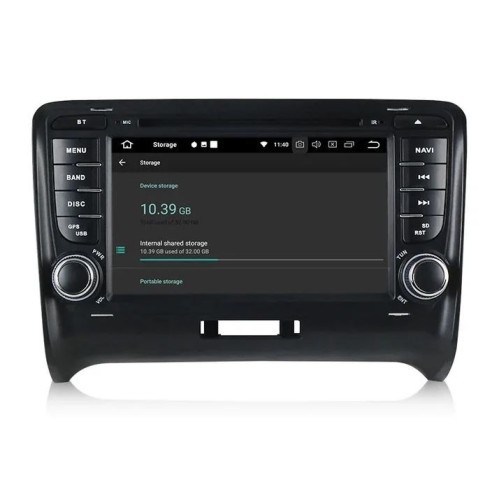 Штатная магнитола CarMedia MKD-A786-P6N для Audi TT/TTS 2006-2014 на Android 11.0