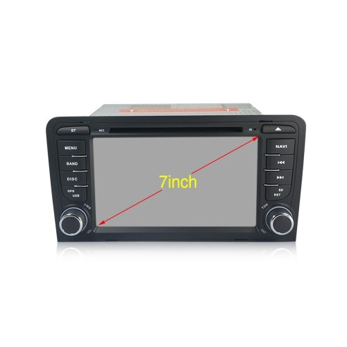 Штатная магнитола CarMedia MKD-A789-P6N для Audi A3/S3/RS3 2003+ на Android 11.0