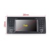 Штатная магнитола CarMedia MKD-B739-P6 для BMW X5 E53, E39, E38 на Android 10.0
