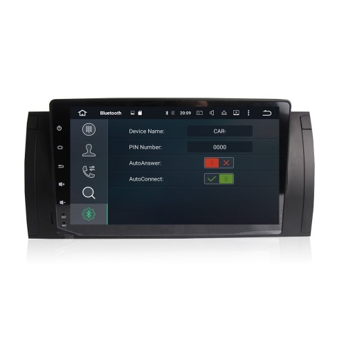 Штатная магнитола CarMedia MKD-B939-P6-8 для BMW X5 E53, E39, E38 на Android 10.0