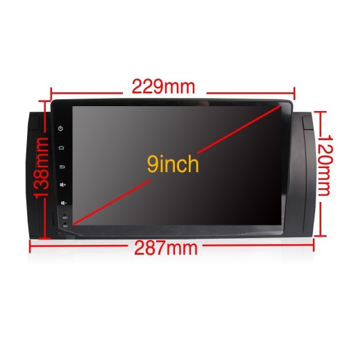 Штатная магнитола CarMedia MKD-B939-P6-8 для BMW X5 E53, E39, E38 на Android 10.0
