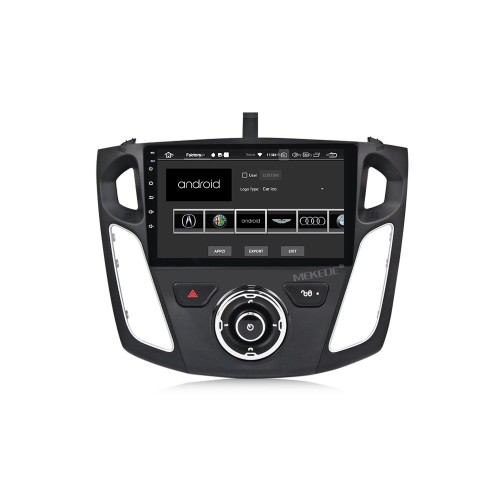 Штатная магнитола CarMedia MKD-F101-P6 для Ford Focus 2011-2016 на Android 10.0