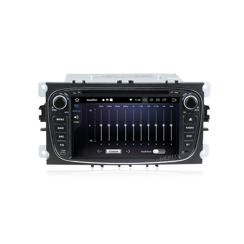 Штатная магнитола CarMedia MKD-F746B-P6-8 для Ford Focus 2, Transit на Android 10.0
