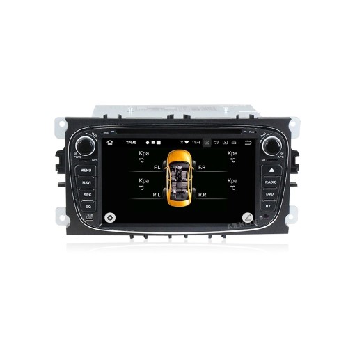 Штатная магнитола CarMedia MKD-F746B-P6-8 для Ford Focus 2, Transit на Android 10.0