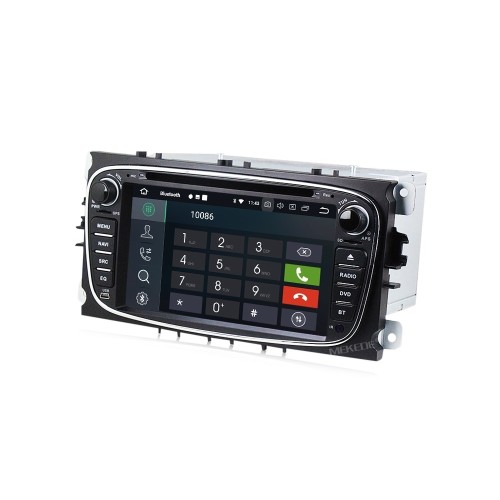 Штатная магнитола CarMedia MKD-F746B-P6-8 для Ford Focus 2, Transit на Android 10.0