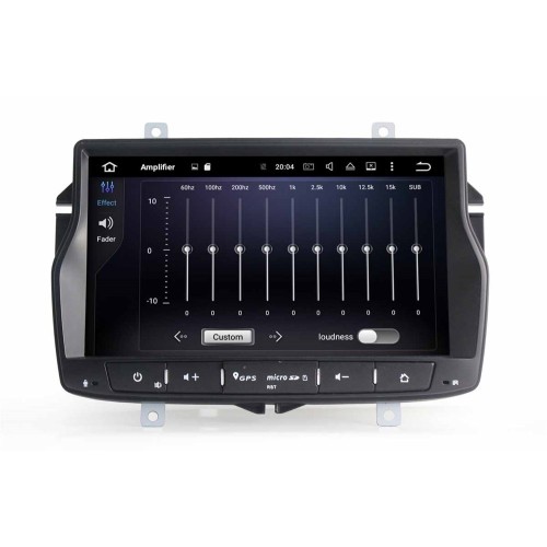 Штатная магнитола CarMedia MKD-L860-P6-8 для LADA Vesta 2015-2022 на Android 10.0