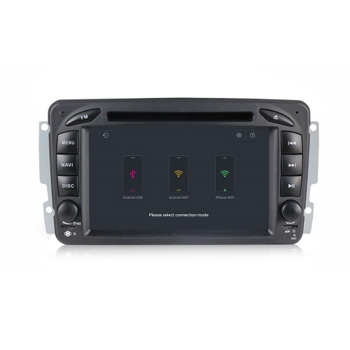 Штатная магнитола CarMedia MKD-M789-P6 для Mercedes G W463, C W203 2000+, CLK W209 на Android 10.0