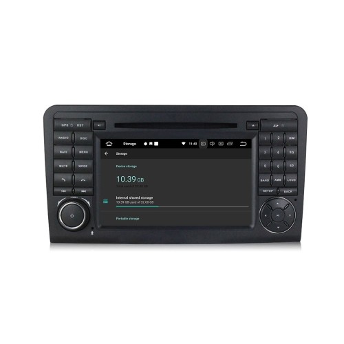 Штатная магнитола CarMedia MKD-M792-P6 для Mercedes Benz GL-klasse (X164) 2006-2012, ML-klasse (W164) 2005-2011 на Android 10.0