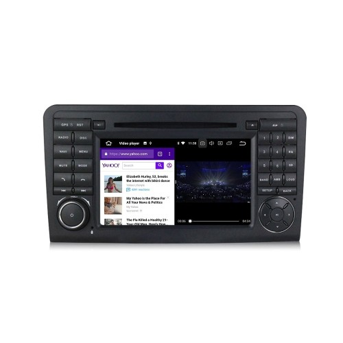 Штатная магнитола CarMedia MKD-M792-P6 для Mercedes Benz GL-klasse (X164) 2006-2012, ML-klasse (W164) 2005-2011 на Android 10.0
