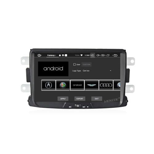 Штатная магнитола CarMedia MKD-R831-P6 для Renault Duster, Sandero II, Logan II, Kaptur 2011-2022