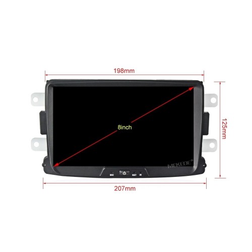 Штатная магнитола CarMedia MKD-R831-P6-8 для Lada Xray 2016+ на на Android 10.0