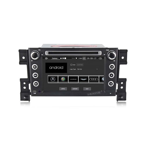 Штатная магнитола CarMedia MKD-S768-P6N для Suzuki Grand Vitara III 2005-2015 на Android 11.0