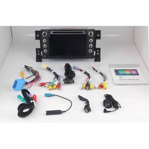 Штатная магнитола CarMedia MKD-S768-P6N для Suzuki Grand Vitara III 2005-2015 на Android 11.0