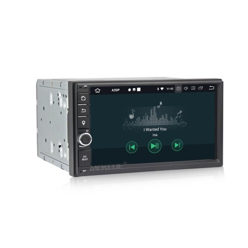 Carmedia 2 din MKD-U706-P6 universal