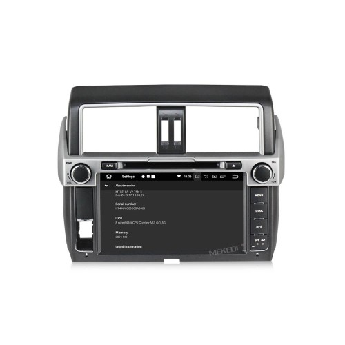 Штатная магнитола CarMedia MKD-T920-P6 для Toyota Prado 150 2013+