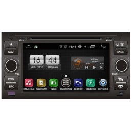 Магнитола FarCar Winca s170 для Ford Kuga, Fiesta, Fusion, C-MAX, Focus, Mondeo III, S-MAX (silver) на Android 6.0.1 (L140)