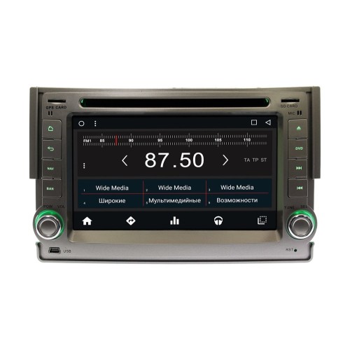 Штатная магнитола Hyundai Starex, H1 2007 - 2016 Wide Media WM-VS6A300NB-1/16