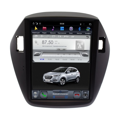 Штатная магнитола Hyundai IX35, Tucson 2009 - 2015 Ksize DVA-CF3152NE