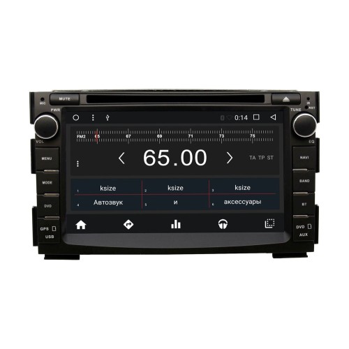 Штатная магнитола Wide Media WM-KR7042MA для Kia Ceed I 2010-2012 Android 6.0.1