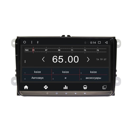 Штатная магнитола Wide Media WM-CF3021NC для Seat универсальная 9" Android 7