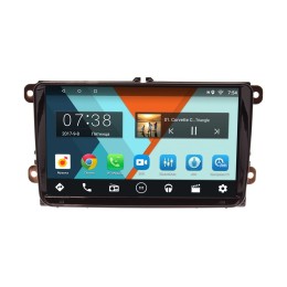 Штатная магнитола Wide Media MT9001 для Skoda универсальная на Android 6.0.1