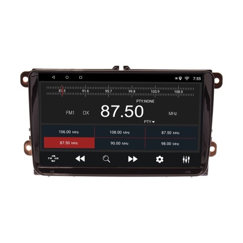 Штатная магнитола Wide Media MT9001 для Skoda универсальная на Android 6.0.1