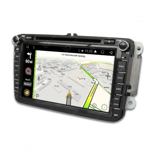 Штатная магнитола IQ NAVI D58-2502C Skoda Fabia, Superb, Rapid, Octavia, Yeti на Android 6.0.1 Octa-Core (8 ядер)