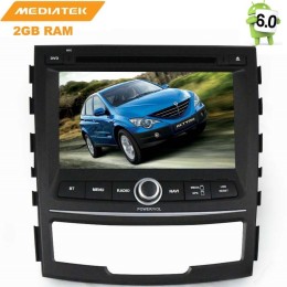 ШТАТНАЯ МАГНИТОЛА SSANGYONG ACTYON С 2012 ГОДА LETRUN 1789 ANDROID 6.0.1 MTK 4G