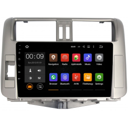 Штатная магнитола Roximo 4G RX-1114 для Toyota Land Cruiser Prado 150 2009-2014 (Android 12.0) ,Комплектация без штатного усилителя
