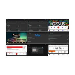Штатная магнитола Wide Media WM-CF3021NC для Volkswagen универсальная 9
