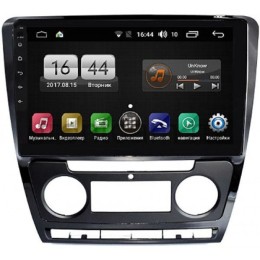 Магнитола FARCAR LX005R (S195) для Skoda Octavia 2004-2013 на Android 8.1